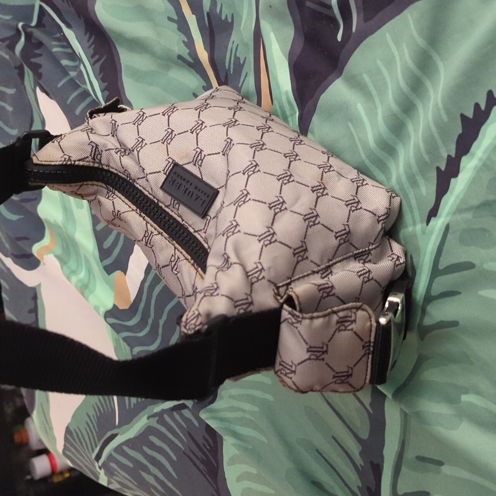 Y2K Lauren by Ralph Lauren monogrammed  shoulder bag.